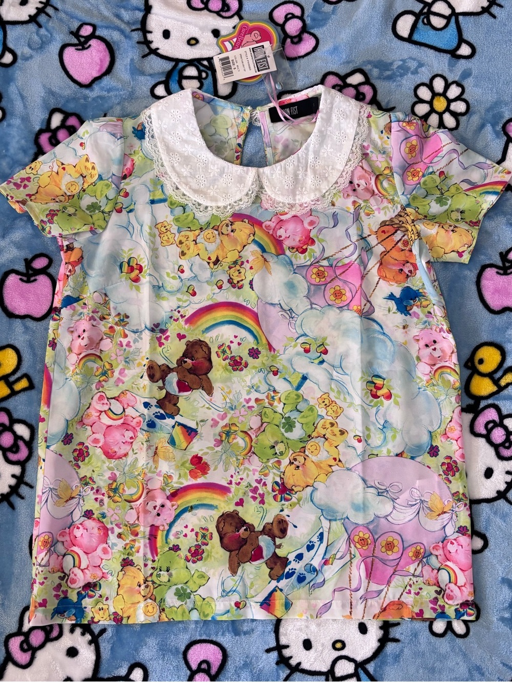 Iron Fist Care Bears Collared Blouse